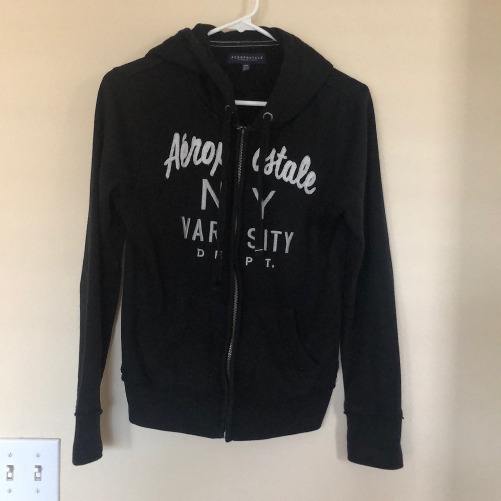 Zip up Aeropostale sweater